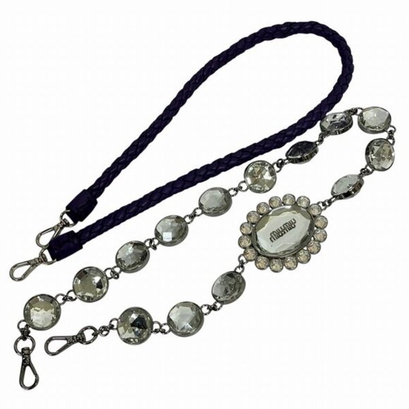 MIU MIU Purple Shoulder Bag - Picture 5 of 9